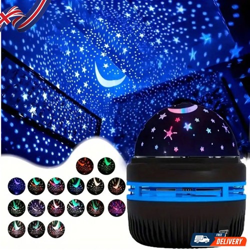 Rotating led galaxy - rotating,
