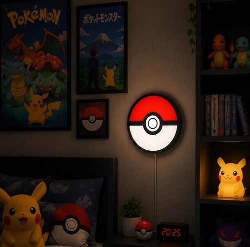Pokémon pokeball led - led, dimmable