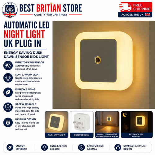 Automatic led night light - led,