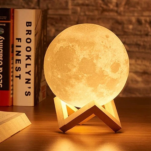 Led moon book light - book, galaxy