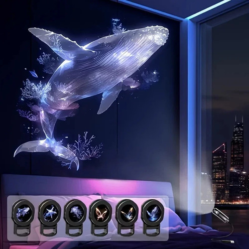 Ocean wave projector night - ocean,