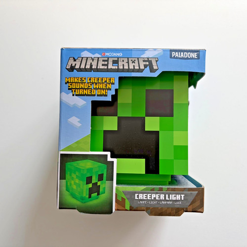 Minecraft creeper light with - light,