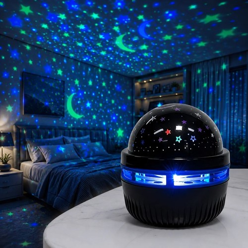 Rotating led galaxy starry - led,