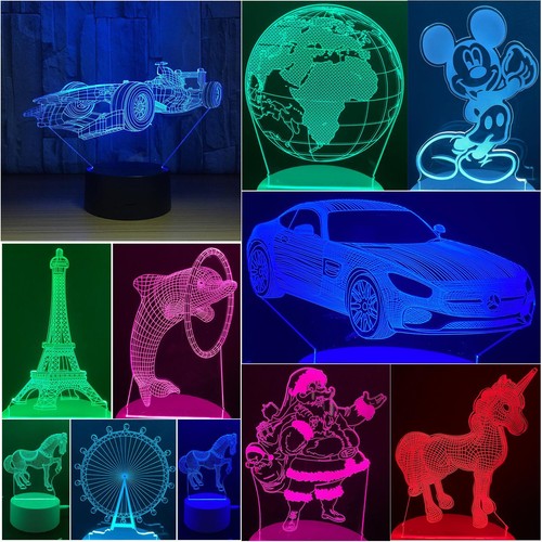 Led illusion night - led,
