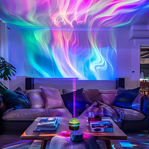 Rotating led galaxy - rotating,