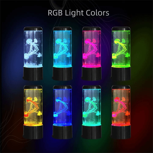 Color changing led jellyfish - 7-color,
