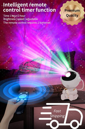Astronaut galaxy night light - galaxy,