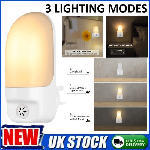 Automatic led night light plug - night,