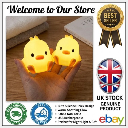 Cute duck night light - night,