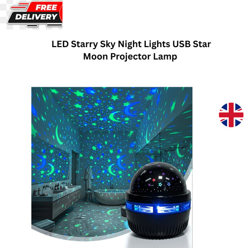 Rotating led galaxy starry - rotating,