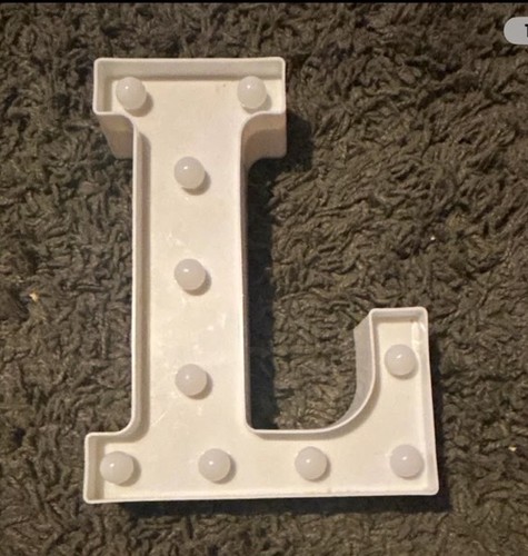Led letter night light - letter,
