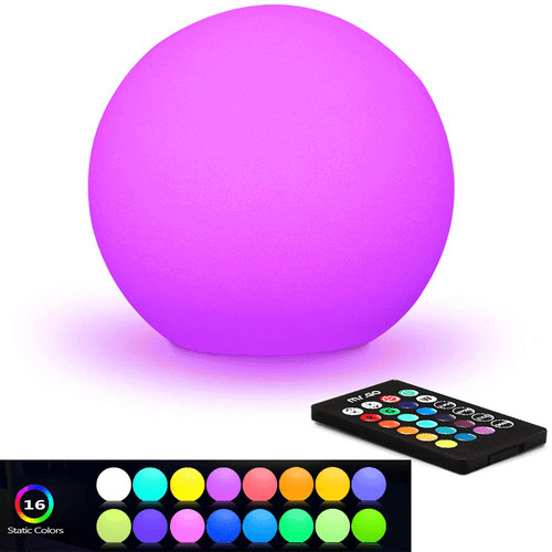Rgb color changing led globe - color-changing,