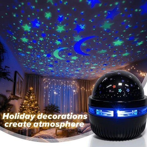 Rotating led galaxy starry - led,