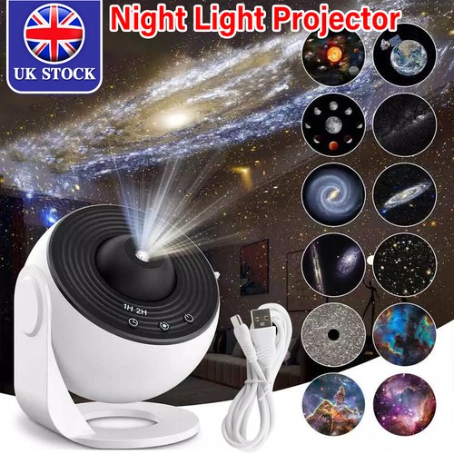 Led galaxy projector starry - led,