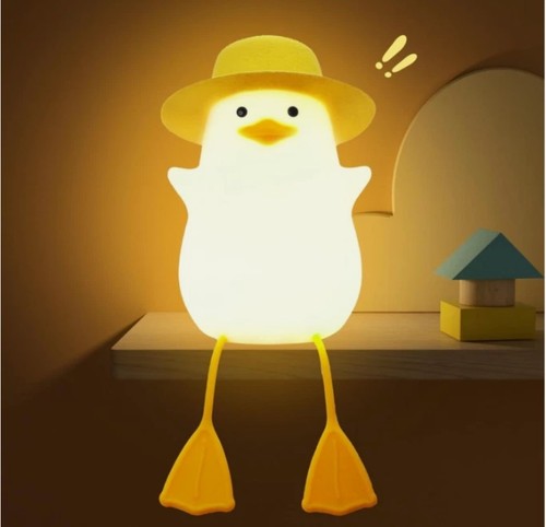 Duck light with hat - with, hat,