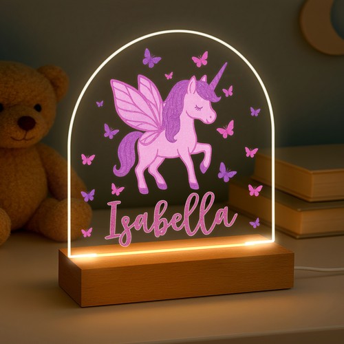 Personalised led girl - led,