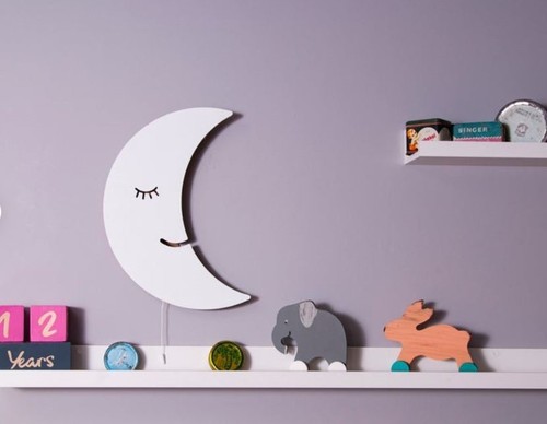 Half moon wall led light - wall,