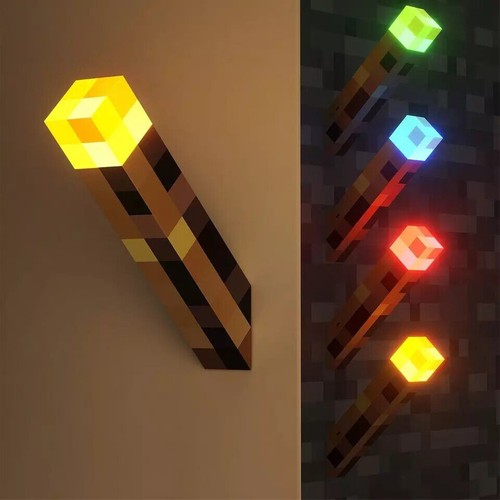 Minecraft game torch - minecraft, led