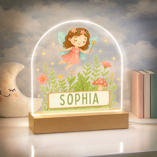 Personalised led girl night - personalised,