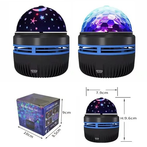 Rotating led galaxy starry - rotating,