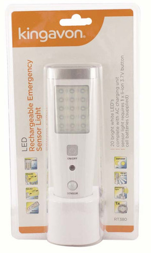 Rechargeable emergency sensor - rechargeable,
