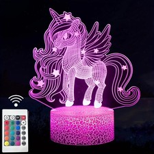 Unicorn 3D Night Light for