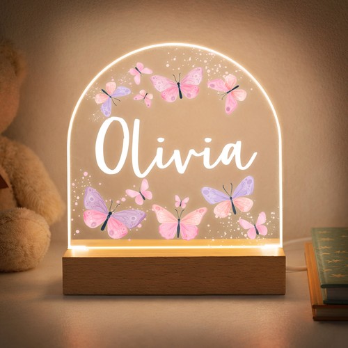 Personalised led nursery lamp - led,