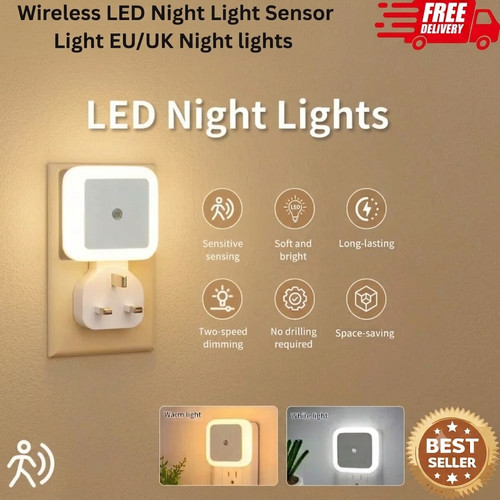 Led plug night light - night,