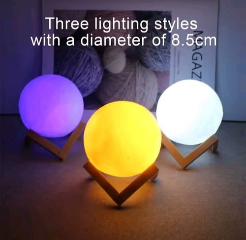 Led moon lamp - led,