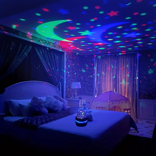 Rotating led galaxy starry - rotating,